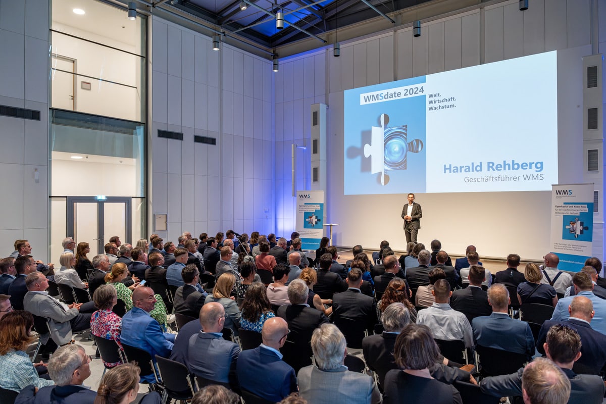 WMSdate 2024 in Dresden: Welt. Wirtschaft. Wachstum.